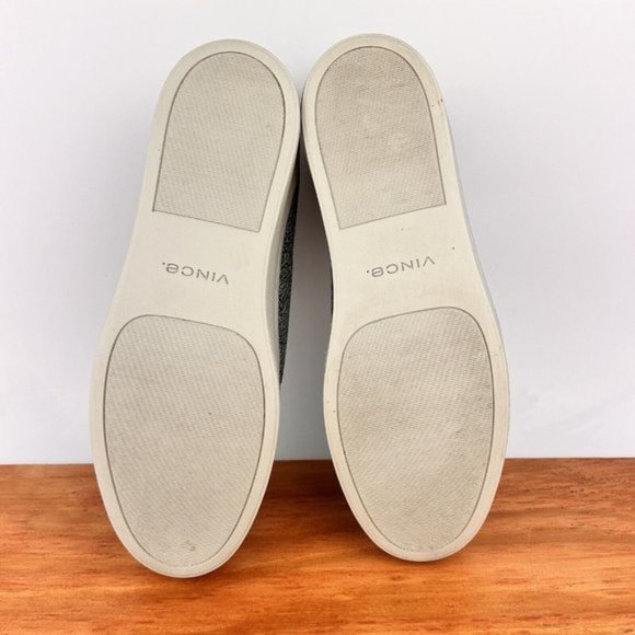 Vince Walsh Platform Women's 9M / 39 Sneakers Gray Marl Slip On Shoes Loafers - Picture 10 of 11